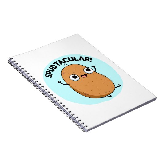 Spudtacular Grappige Aardappel Grappenmaker Notitieboek (Rechterzijde)