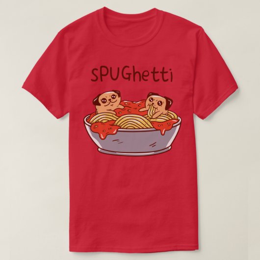 sPUGhetti T-shirt (Design voorkant)