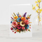 Spuit 1 kaart (Gele Bloem)