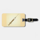 spuit Medical Healthcare Sketch Bagagelabel (Voorkant horizontaal)