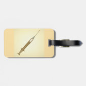 spuit Medical Healthcare Sketch Bagagelabel (Achterkant horizontaal)