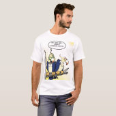 spuitaars kunnen niet wachten t-shirt (Voorkant volledig)