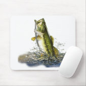 Spuitbaars Muismat (Met muis)