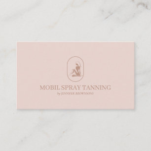 Spuitbruining Boho Lichaamsverzorging blush roze Visitekaartje