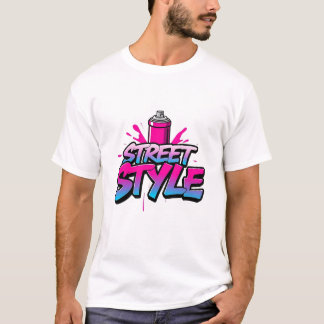 Spuitbus Graffiti T-shirt - Retro Street Style