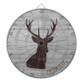 Spuitdoekje op witte dartboard dartbord (Voorkant)