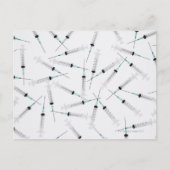 spuiten 2 briefkaart (Voorkant)