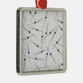 spuiten 2 metalen ornament (Rechts)