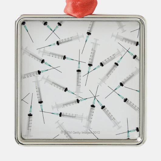 spuiten 2 metalen ornament (Voorkant)