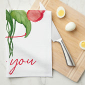 Spuitenmakersbloem en hommels theedoek (Quarter Fold)