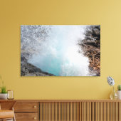 spuithoorn canvas afdruk (Insitu (Woonkamer))
