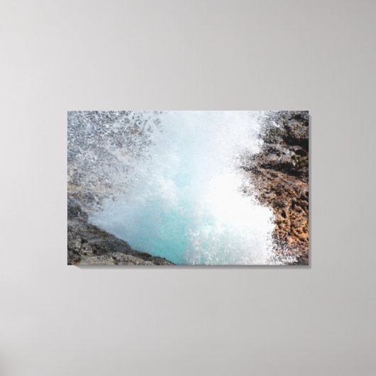 spuithoorn canvas afdruk (Voorkant)