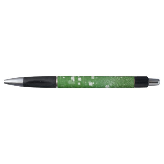 Spuitklauw Glitter Clover - Aangepaste pen (Voorkant)