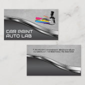 Spuitverf | Auto Body Garage Visitekaartje (Voorkant / Achterkant)