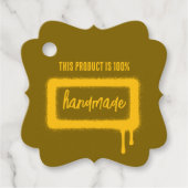 Spuitverf Bedankjes Labels (Voorkant)