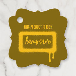 Spuitverf Bedankjes Labels