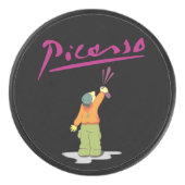 Spuitverf Hockey Puck (Voorkant)