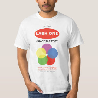 Spuitverf kan Shirt. Pas ze aan! T-shirt