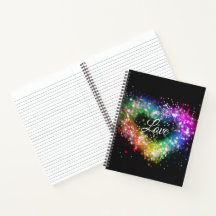 Spuitverf met regenboogkleurige verf die glitter-h