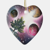 Spuitverf Ruimte-landschapsverf Keramisch Ornament (Rechts)