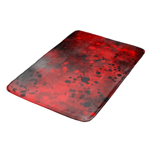 Spuitverf Splatter Effect Bath Mat (Gekanteld)
