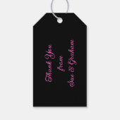 Spuitverf Splatter Effect Gift Labels Cadeaulabel (Achterkant)