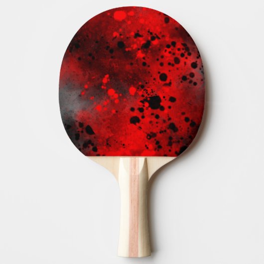 Spuitverf Splatter Effect Ping Pong Paddle Tafeltennisbatje (Voorkant)