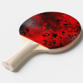 Spuitverf Splatter Effect Ping Pong Paddle Tafeltennisbatje (Voorkant Gekanteld)