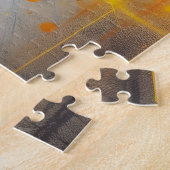 Spuitverf Zon Legpuzzel (Zijkant)