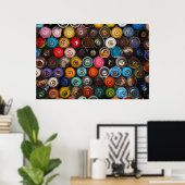 Spuitverfblikjes, graffiti poster (Thuiskantoor)