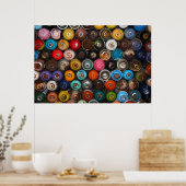 Spuitverfblikjes, graffiti poster (Keuken)