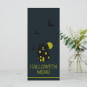 Spukhuis, Halloween Menu (Staand voorkant)