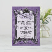 Spukhuis Open Huis Kaart (Staand voorkant)