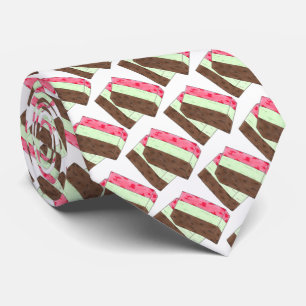 Spumoni Italiaans Gelato Ice Cream Dessert Spumone Stropdas