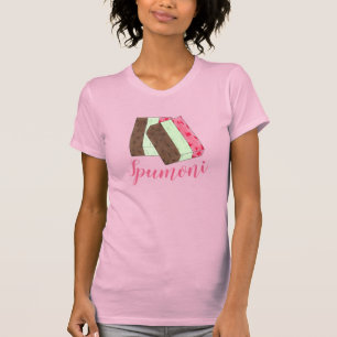 Spumoni Italiaans Gelato Ice Cream Dessert Spumone T-shirt