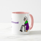 Spunky Elderly Large Day Mug (Devant droit)