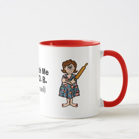 Spunky Old Broad (S.O.B.) Mug (Droite)
