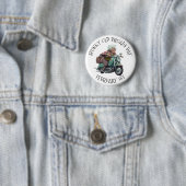 Spunky Old Broads Day 1 februari Ronde Button 5,7 Cm (In situ)
