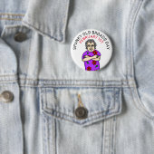 Spunky Old Broads Day | 1 februari Ronde Button 5,7 Cm (In situ)