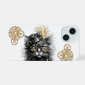 Spunky Paws Le Chat Steampunk Funky (Verso Horizontal)