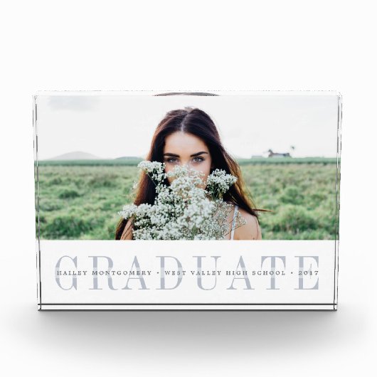 Spure Stripe Afstuderen Keepomwille Fotoblokken (Voorkant)