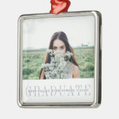 Spure Stripe | Foto Afstuderen Metalen Ornament (Links)