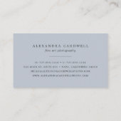 Spure Stripe | Fotograaf Visitekaartje (Achterkant)