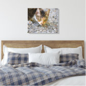 Spurensuche Canvas Afdruk (Insitu (Slaapkamer))