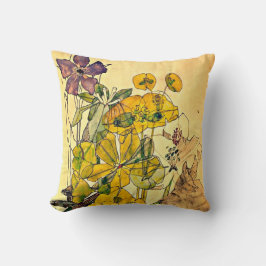 Spurge met Yham door Charles Mackintosh Kussen