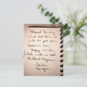 Spurgeon Quote [Briefkaart] Briefkaart (Staand voorkant)