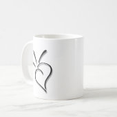 Spurt Sass Heart - Koffiemok (Voorkant links)