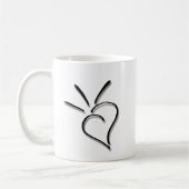 Spurt Sass Heart - Koffiemok (Links)