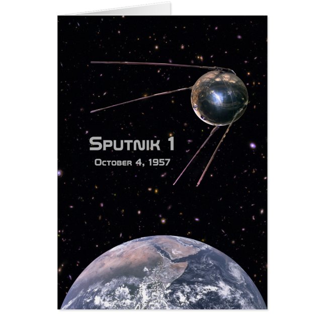Sputnik 1 Earth Satellite (Voorkant)