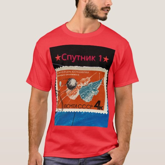 Sputnik 1 T-Shirt (Voorkant)